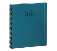 Exacompta Agenda semainier Eurotime 29S Swan 21x29,7cm Janv à déc 2027 Bleu