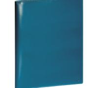 Exacompta Agenda semainier de bureau SAD 29 Vérone - 21 x 29,7 cm - Bleu canard - Septembre 2026 à Décembre 2027