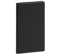 Exacompta 174421E - Agenda semainier de poche Espace 17 Barbara noir - 9 x 17,5 cm - Janvier à décembre 2026 - Coloris noir