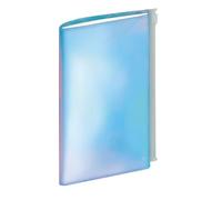 Exacompta Agenda Semainier EasyTime 17 Iris 9x17,5cm - Janv à déc 2027 Bleu | 7 Jours sans horaire sur 2 pages, Espace de note, Double page mensuelle, Papier blanc Clairefontaine, Fabriqué en France