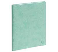 Exacompta Agenda semainier EasyTime 21S Lily 15x21cm Janv à déc 2027 Vert | 7 Jours sans horaire, Espaces de notes et To do list, Double page mensuelle, Spirale, Papier Clairefontaine