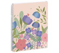 Exacompta Agenda semainier EasyTime 27S Mini Labo 21 x 27 cm - Rose - Janvier à Décembre 2027