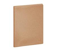 Exacompta - Agenda semainier Eden 21x27cm - Août 2026-2027 Aléatoire | La Semaine sur 2 pages, Broché, Papier blanc Clairefontaine, Répertoire, Fabriqué en France