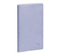 Exacompta - Agenda semainier Eden 9x17,5cm - Sept 2026 à août 2027 Lilas | La Semaine sur 2 pages, Broché, Papier ivoire Clairefontaine, Répertoire, Fabriqué en France