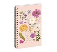 Exacompta Agenda semainier Eurotime 16S Marettes 9x16cm Janv-Déc 2026 Rose | La Semaine sur 2 pages, 7 jours, RDV par heure, Papier ivoire Clairefontaine recyclé, Spirale, Fabriqué en France