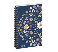 Exacompta Agenda semainier Eurotime 16S Marettes 9x16cm Janv-Déc 2026 Bleu