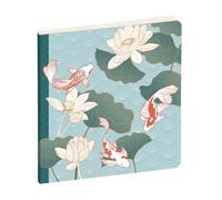 Exacompta Agenda semainier Eurotime 18 Sapporo 15x17cm Janv-Déc 2027 Carpes