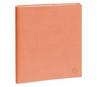 Exacompta Agenda semainier Eurotime 18S Lily 15x17cm Janv-Déc 2027 Abricot | La Semaine sur 2 pages, 7 jours complets, RDV par 1/2 h, Papier ivoire Clairefontaine, Fabriqué en France