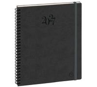 Exacompta Agenda semainier Eurotime 22S Swan 18,5x22,5cm Déc 2026-2027 Gris