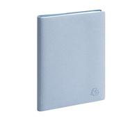 Exacompta - Agenda semainier Joy 10x15cm - Sept 2026 à déc 2027 Bleu ciel | Grille EasyTime, 16 mois, Sans horaire, Spirale, Papier blanc Clairefontaine, Couverture amovible, Fabriqué en France