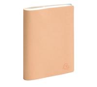 Exacompta - Agenda semainier Joy 10x15cm - Sept 2026 à déc 2027 Pêche | Grille EasyTime, 16 mois, Sans horaire, Spirale, Papier blanc Clairefontaine, Couverture amovible, Fabriqué en France