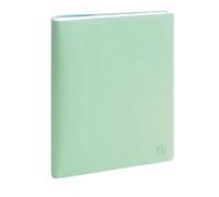Exacompta - Agenda semainier Joy 15x21cm - Sept 2026 à déc 2027 Menthe | Grille sad 16, Couverture amovible, Spirale interieure, Papier blanc Clairefontaine, Fabriqué en France
