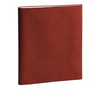 Exacompta - Agenda semainier Kaa 15x21cm - Sept 2026 à déc 2027 Terracotta