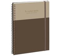 Exacompta - Agenda semainier | La Semaine sur 2 pages, Broché, Papier blanc Clairefontaine, Fabriqué en France