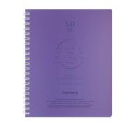 Exacompta 19247E - Agenda semainier de bureau SAD 19S Linicolor - 14 x 18 cm - Septembre 2025 à décembre 2026 - 16 mois - Coloris aléatoire