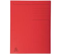 EXACOMPTA Aktenmappe, DIN A4, Karton, rot