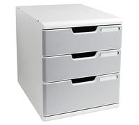 Exacompta Module de classement Modulo 3 tiroirs Gris