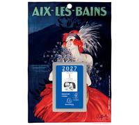 Exacompta Bloc éphéméride Comique 6,5x9,7cm sur plaque - Affiches - 2027 | A effeuiller chaque jour, Boitier plastique, Carte perforée pour fixation murale, Fabriqué en France, Visuel aléatoire