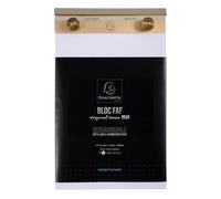 EXACOMPTA BLOC FAF COMPLET 18,5/11,5 N°3 DOTS - Blanc