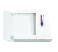 Boite de classement Dos 25mm polypropylène opaque 7/10e Krea Cover - A4 - Blanc