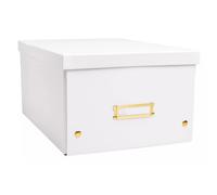 Boîte en Carton Taille moyenne Neo Deco A4+ - Blanc