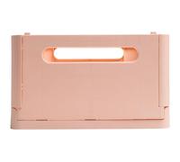 Corbeille de Rangement case pliable Maxi format A4 - Rose