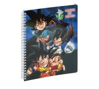 EXACOMPTA Cahier de textes Dragon Ball S 17 x 22 cm - Visuels assortis