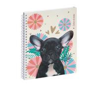 EXACOMPTA Cahier de textes Lovely chiot 17 x 22 cm - Visuels assortis