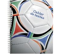 Cahier de textes Exacompta Sport spiralé Modèle aléatoire Multicolore G