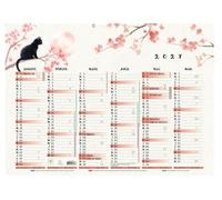Exacompta - Calendrier Sapporo Semestriel 55x40,5cm Multicolore - 2027