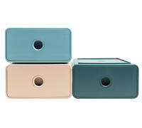 Lort de 3 mini module de classement Exacompta Tiny Box Skandi couleurs assorties