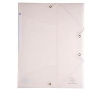 Chemise Exacompta - Chemise 3 rabats Elastique Polypro 12x16cm Chroma Assortis G