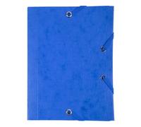EXACOMPTA Chemise à élastique 3 rabats Scotten 425g/m2 - Pocket 12x16cm - Couleurs assorties