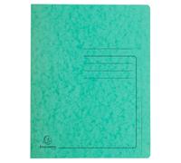 Chemise à lamelle carte lustrée 355gm2 - A4 - Vert