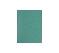 Chemise simple sans élastique avec 3 rabats carte lustrée 400gm2 - A4 - Vert