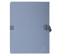 EXACOMPTA Chemise dos extensible avec rabat papier - 24x32cm - Gris