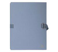 Chemise dos extensible avec rabat papier - 24x32cm - Gris
