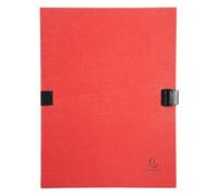 EXACOMPTA Chemise dos extensible N'clip - Rouge