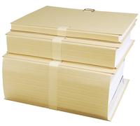 Exacompta Chemise dos extensible sans rabat format folio 26 x 36 cm - Mastic