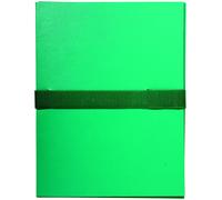 Chemise extensible à rabat Exacompta à velcro dos 13 cm vert