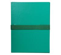 Chemise extensible balacron sans rabat sangle scratch - 24x32cm - Vert