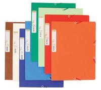 Exacompta Chemise Forever à élastique A4 en carte recy 225 feuilles - Coloris assortis - Lot de 25