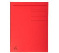 EXACOMPTA Chemise imprimée Foldyne 300, A4, rouge G