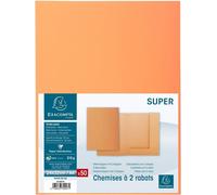 EXACOMPTA Chemise SUPER 250, DIN A4, orange