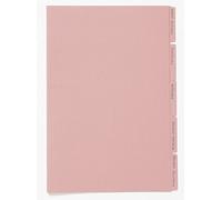 Exacompta chemises avec onglet Papier ministre rose