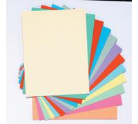 Exacompta Chemises-dossiers toucher Peau d'âne - Carte forte 160g 24 x 32 cm - Vert - Lot de 100