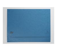 Chemises poche en carte lustrée 225g/m2- A3 - Bleu