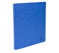 EXACOMPTA Classeur 2 anneaux 15mm Carte lustrée - A4 - Bleu