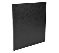 Exacompta Classeur 2 anneaux 15 mm Carte lustrée – A4 – Noir