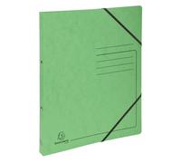 EXACOMPTA Classeur 2 anneaux 15mm carte lustrée imprimée - A4 - Tilleul